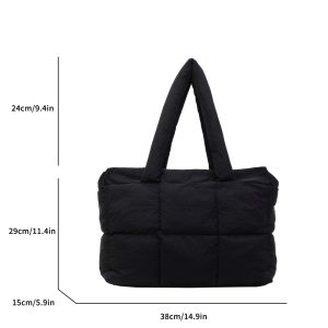 Only Self Pickup—Lady Cotton Tote Bag, Commuting Bag