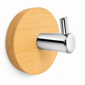 Bamboo Wood Hook – Gloss, 2 Pack