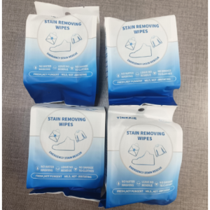 STAIN REMOVING WIPES High Quality 20pcs/4 Box Individual Non Woven Fabric Cleaning Cloths And Shoes Eco-Friendly Wet Wipes