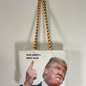Trump Style Canvas Bag, White