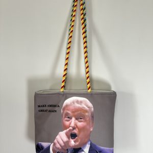 Trump Style Canvas Bag, Gray