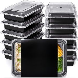 Reusable Food Storage Containers 1 Compartment 28 Oz Meal Prep Containers