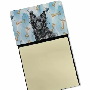 Mudi Coworker Watercolor Sticky Note Holder Refillable Dispenser Desk Accessory 3×3 Pad Gift
