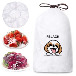 Plastic Bowl Covers Food Cover, Food Keeping Bags Elastic Reusable Plastic Stretch Elastic Food Storage Covers Kitchen Dining Plate Bread Proofing Universal Kitchen Wrap