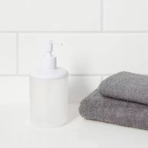 Clear Plastic Soap Dispenser Pump For Bathroom Or Kitchen