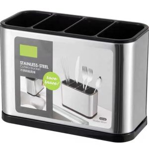 Stainless Steel Kitchen Utensil Holder, Kitchen Caddy, Utensil Organizer, Modern