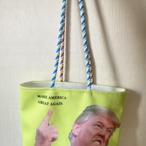 Trump Style Canvas Bag, Grass Green