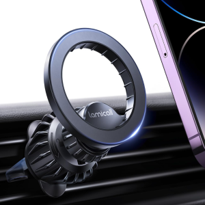 Car Vent Phone Mount With 20 Strong Magnets, Magnetic Air Vent Holder For IPhone And Smartphones
