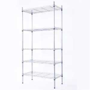 5-Shelf Adjustable;  Heavy Duty Storage Shelving Unit ;  Steel Organizer Wire Rack