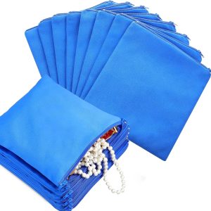 8pcs Silver Jewelry Storage Bag