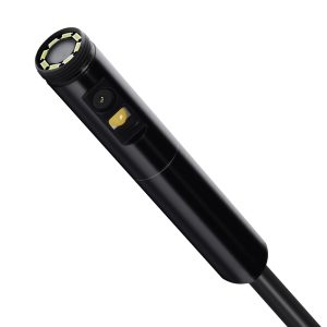 Endoscope Camera With Light, Dual Lens Borescope For Android & IOS, 1920P HD Inspection Camera With 8 + 1 LED Light, 2X Zoom, 16.4FT Snake Cable, IP67 Waterproof Snake Camera For Auto, Plumbing