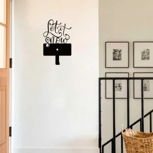 CIFbuy™ 2 pcs Elegant Metal Hooks Multi-Function Key Belt Wall Organizer (TikTok, temu pick-up service)