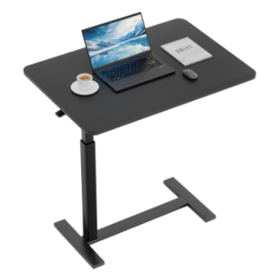 Adjustable Mobile Bed Table, Computer Desk, Mobile Standing Table