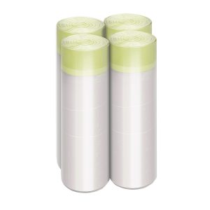 100pcs Trash Bag 13 Gallon Multipurpose Leak Proof Heavy Duty Garbage Bag With Scent For Living Room Kitchen Toilet Lemon