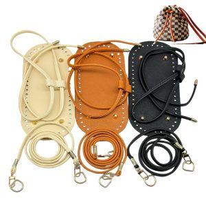 Women’s Dumpling Bag Bottom Plate Pull-belt Shoulder Strap Three-piece Set