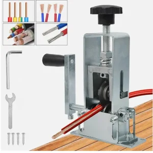 Professional Cable Stripper – Works Seamlessly With Single-core, Multi-core, And Coaxial Cables (1-25 Mm Diameter), Including Copper, Hard, Soft, Jacketed, Industrial, And Household Wires