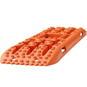 10 TON Traction Boards With PP Material, Recovery Boards For Off-road Vehicles/Cars/Pickups/SUVs/RVs, Pair Tire Traction Mats On Snow, Sand, Mud And Loose Terrain, Storage Bag, Long, Orange