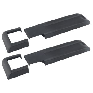 Tailgate Hinge Cover Trim 55397091AC Clip On Design Replacement For Jeep Wrangler JK 2007-2018