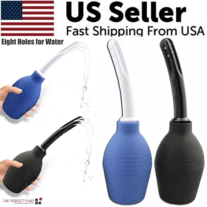 310ml Vaginal Bulb Douche Colonic Irrigation Rubber Enema Bag Cleaner Kit