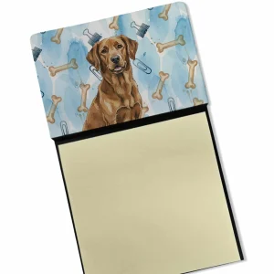 Chesapeake Bay Retriever Coworker Watercolor Sticky Note Holder Refillable Dispenser Desk Accessory 3×3 Pad Gift