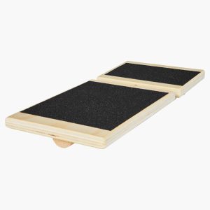 Balance Board, Wobble Board Trainer For Adults Foot & Ankle Strengthening, Non-Slip Wood Premium Wooden Balance Training Equipment, Compact With Storage Bag, Ideal For Physical Therapy Exercises