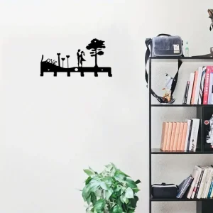 CIFbuy™ Couple Love Key Holder Iron Wall Mounted Clothing Organizer (TikTok, temu pick-up service)