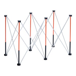 Portable Folding Workstand 4.16 X 2.18ft Collapsible Work Stand 2500lbs Capacity