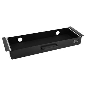 22″ Wide Under Desk Drawer Slide Out, Under Desk Mounted Pull-out Drawer Attachment, Hidden Desktop Storage Organizer, Under Table Pencil Drawer For Office Home Sit Stand Workstation, 25x9x3 In